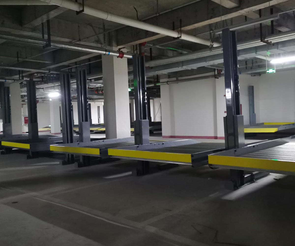 湖南省雙層PSH型立體停車拆除