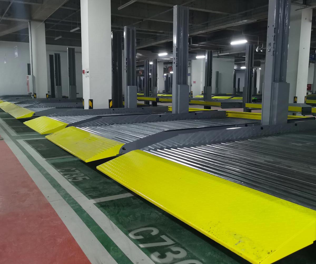 廣西兩層升降平移機(jī)械停車(chē)場(chǎng)拆除