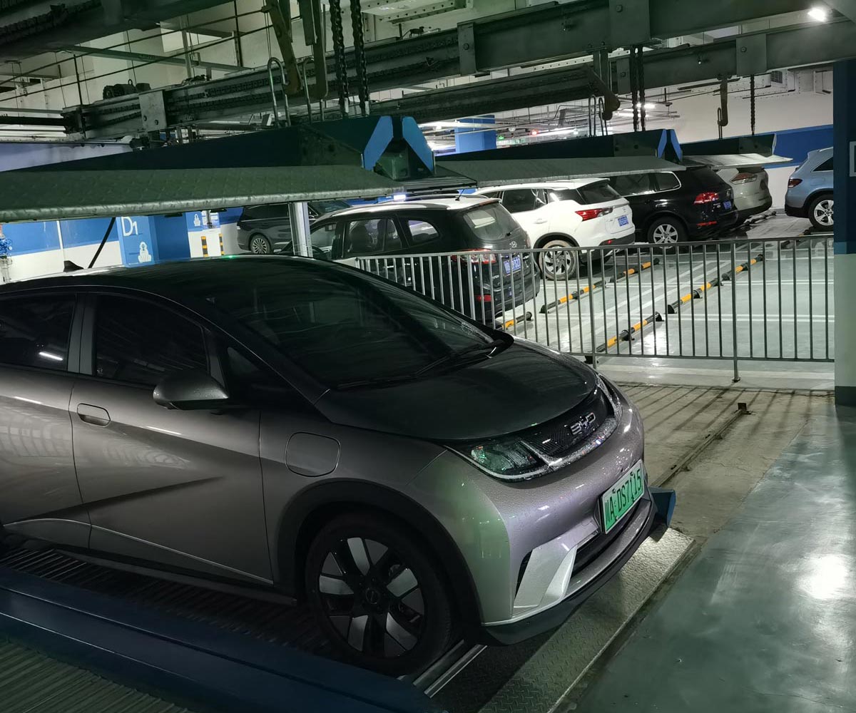 忠縣PSH升降橫移式機械停車設備過驗收