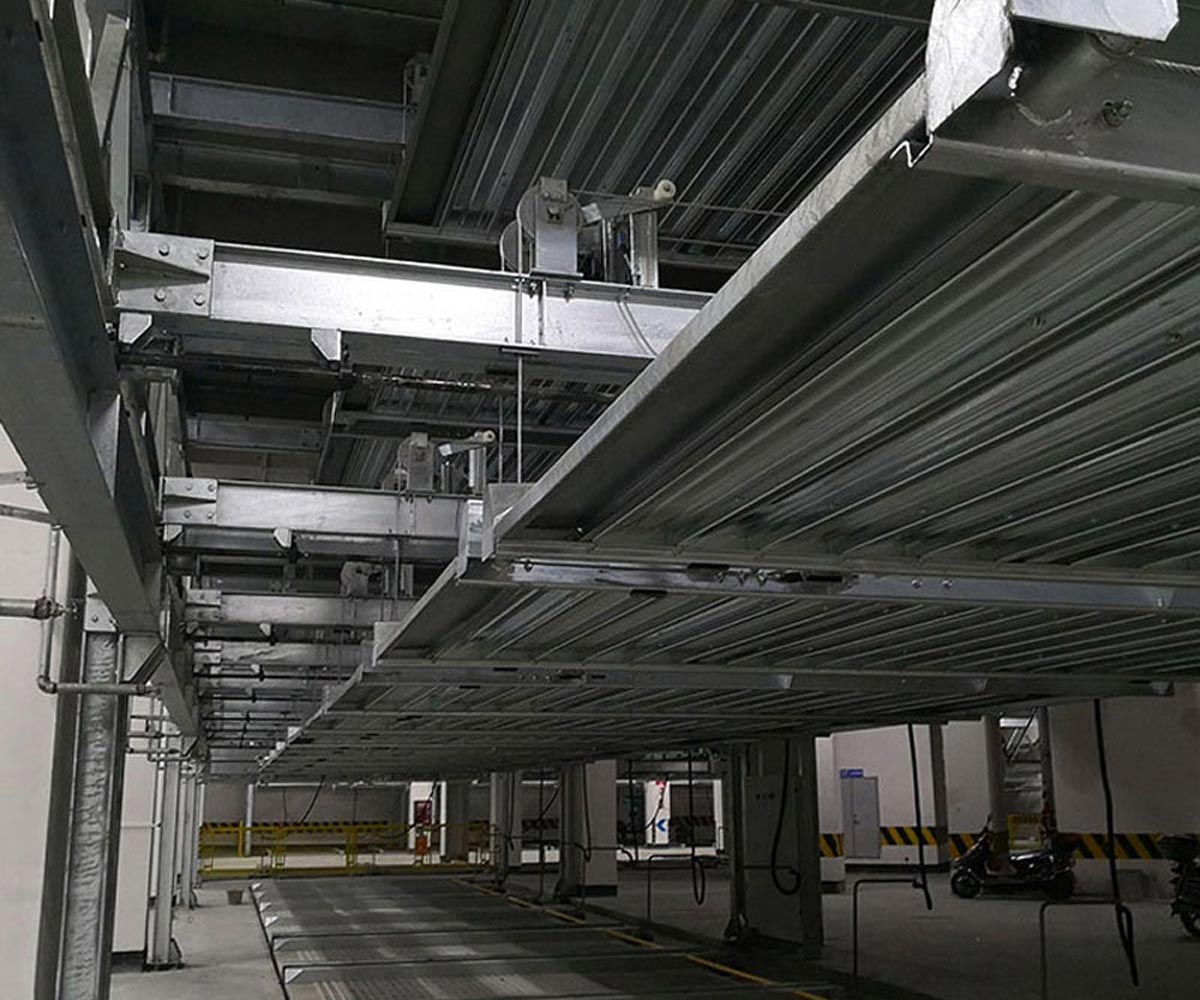 忠縣四柱升降式機械停車場維保