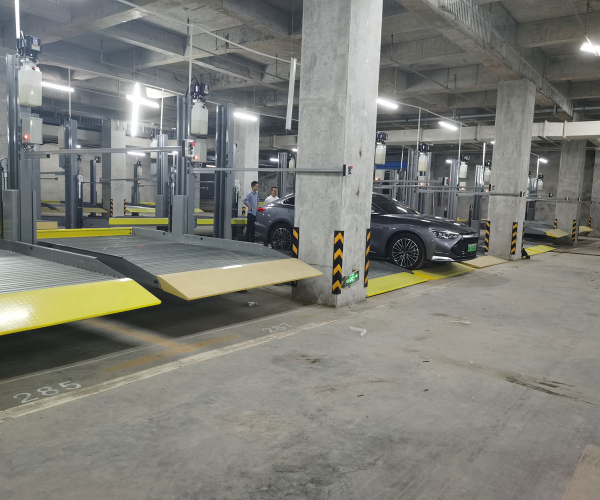 巫溪縣雙柱升降式停車立體車庫拆除