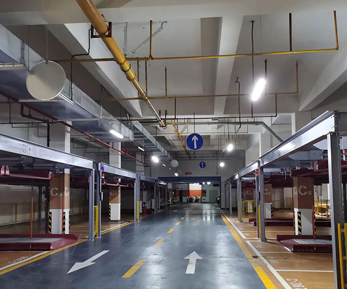 榮昌區(qū)雙層升降平移機械式立體車庫長租
