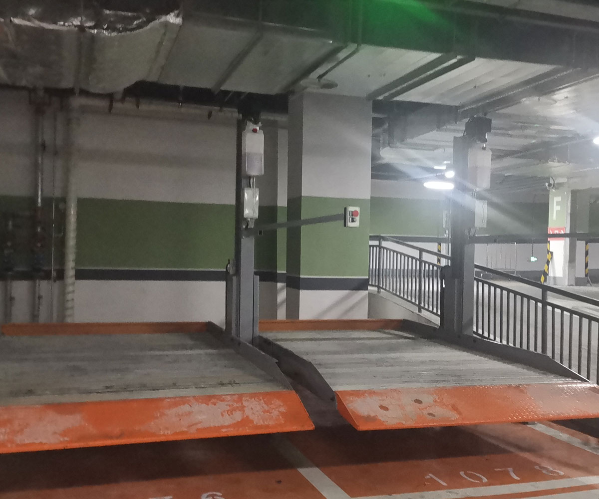 忠縣三層升降橫移立體車位過規劃