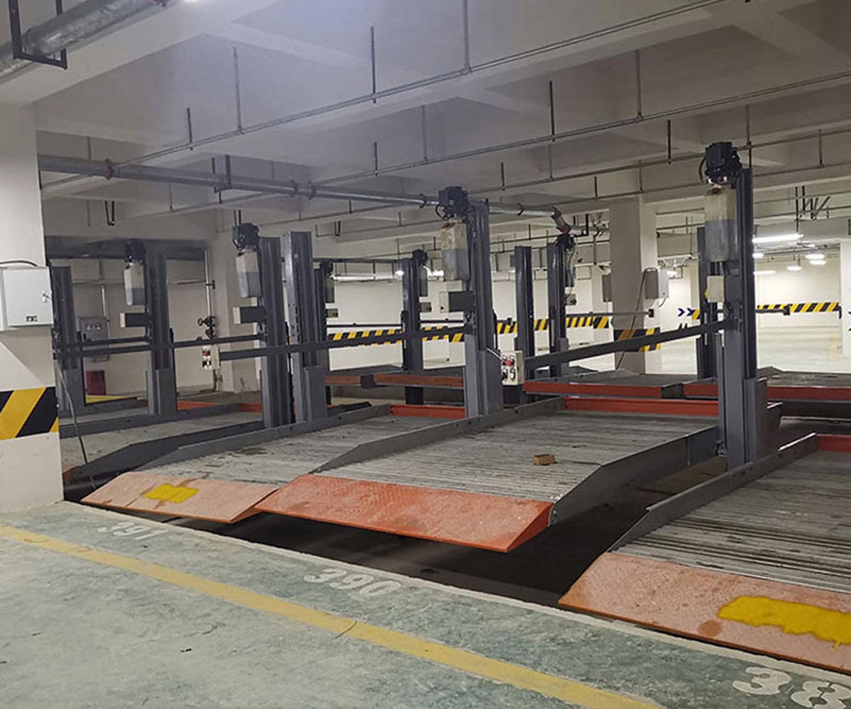 陜西省二層簡易升降類機械立體車庫維保