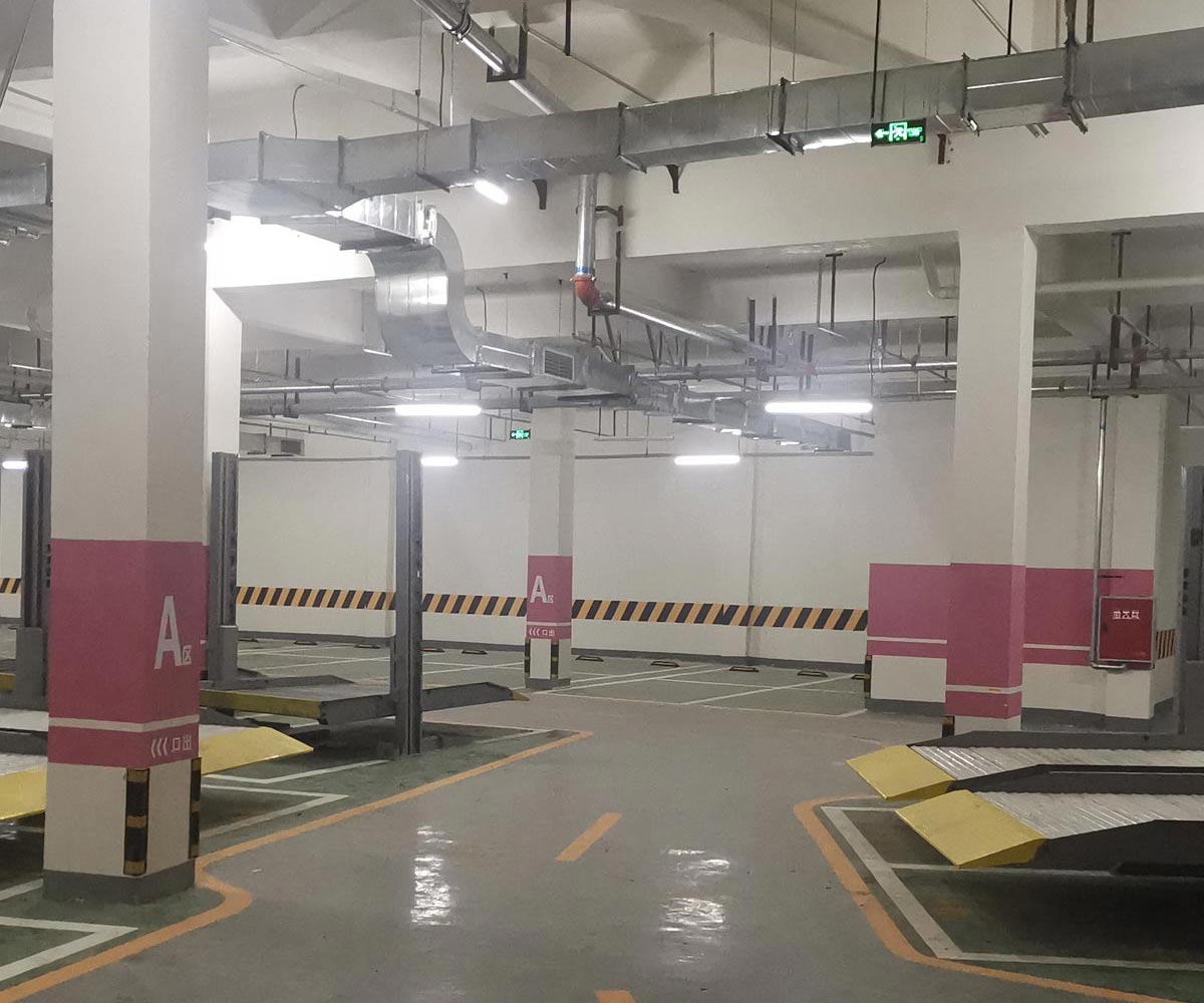 忠縣簡易升降式立體停車位過規劃