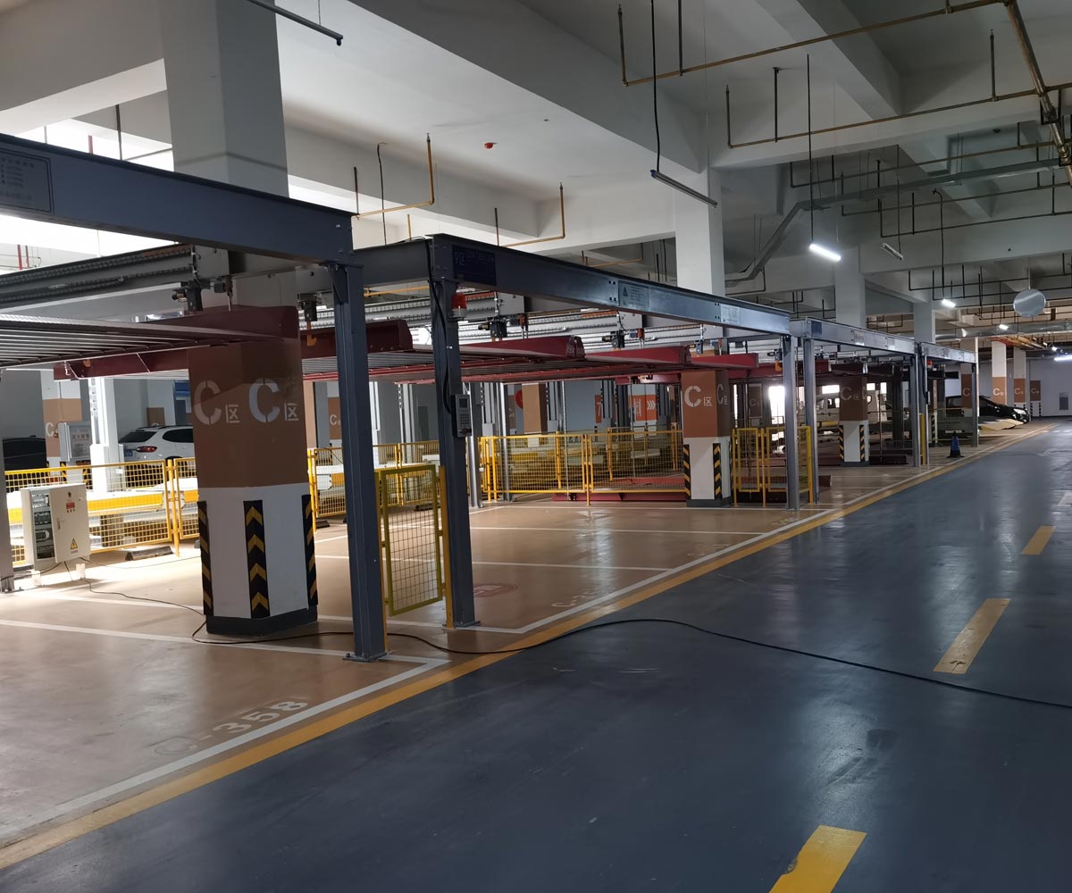 榮昌區(qū)PJS四柱簡易升降機械式立體停車設(shè)備